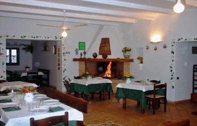 La sala da pranzo